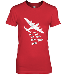 Christmas Gift Idea Bomber Dropping F Bombs Funny Women's Premium T-Shirt Women's Premium T-Shirt - belovedtshirt