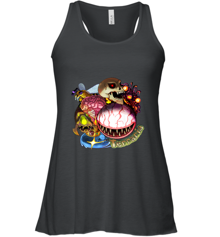 Terraria_ Boss Rush Women's Racerback Tank Women's Racerback Tank / Black / XS Women's Racerback Tank - belovedtshirt
