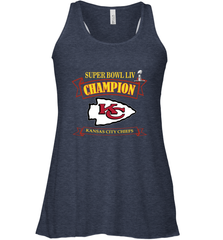Kansas City Chiefs NFL Pro Line by Fanatics Super Bowl LIV Champions Women's Racerback Tank Women's Racerback Tank - belovedtshirt
