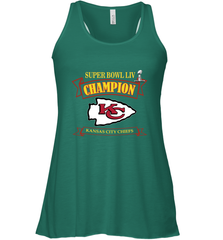 Kansas City Chiefs NFL Pro Line by Fanatics Super Bowl LIV Champions Women's Racerback Tank Women's Racerback Tank - belovedtshirt