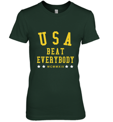 USA Beat Everybody Shirt _ USA Beat Everybody Women's Premium T-Shirt Women's Premium T-Shirt - belovedtshirt