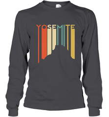 Yosemite National Park Retro Half Dome El Capitan Cali Long Sleeve T-Shirt Long Sleeve T-Shirt - belovedtshirt