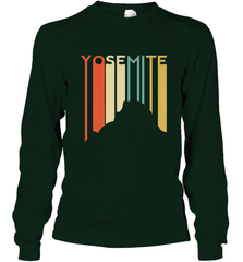 Yosemite National Park Retro Half Dome El Capitan Cali Long Sleeve T-Shirt Long Sleeve T-Shirt - belovedtshirt