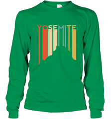 Yosemite National Park Retro Half Dome El Capitan Cali Long Sleeve T-Shirt Long Sleeve T-Shirt - belovedtshirt