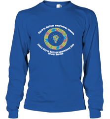 April is autism awareness month , Every day is Autism awareness day in our home AutismT shirt Long Sleeve T-Shirt Long Sleeve T-Shirt - belovedtshirt