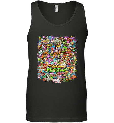 Monster Medley Men's Tank Top Men's Tank Top / Black / XS Men's Tank Top - belovedtshirt