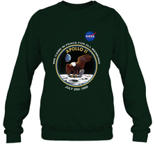 NASA Apollo 11 Moon Landing Crewneck Sweatshirt Crewneck Sweatshirt - belovedtshirt