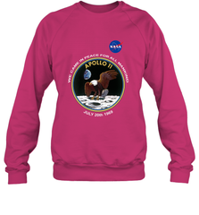 NASA Apollo 11 Moon Landing Crewneck Sweatshirt Crewneck Sweatshirt - belovedtshirt