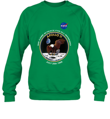 NASA Apollo 11 Moon Landing Crewneck Sweatshirt Crewneck Sweatshirt - belovedtshirt