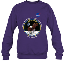 NASA Apollo 11 Moon Landing Crewneck Sweatshirt Crewneck Sweatshirt - belovedtshirt