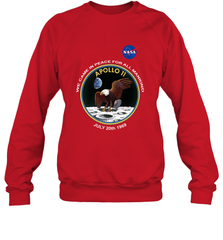 NASA Apollo 11 Moon Landing Crewneck Sweatshirt Crewneck Sweatshirt - belovedtshirt