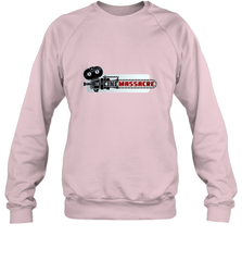 Cinemassacre Modern Chainsaw Logo Crewneck Sweatshirt Crewneck Sweatshirt - belovedtshirt