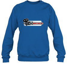 Cinemassacre Modern Chainsaw Logo Crewneck Sweatshirt Crewneck Sweatshirt - belovedtshirt