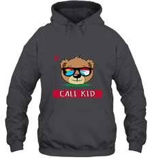 Boys California Bear _ Cali Kid Surf Hooded Sweatshirt Hooded Sweatshirt - belovedtshirt