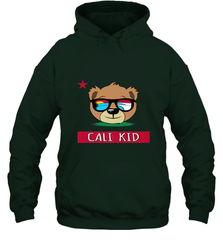 Boys California Bear _ Cali Kid Surf Hooded Sweatshirt Hooded Sweatshirt - belovedtshirt