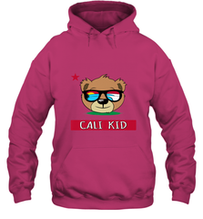Boys California Bear _ Cali Kid Surf Hooded Sweatshirt Hooded Sweatshirt - belovedtshirt