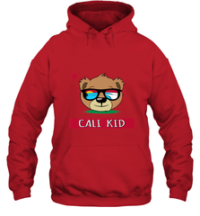 Boys California Bear _ Cali Kid Surf Hooded Sweatshirt Hooded Sweatshirt - belovedtshirt