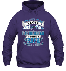 NFL The Only Thing I Love More Than Being A Carolina Panthers Fan Is Being A Papa Football Hooded Sweatshirt Hooded Sweatshirt - belovedtshirt