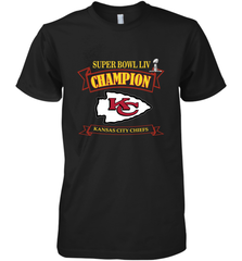 Kansas City Chiefs NFL Pro Line by Fanatics Super Bowl LIV Champions Men's Premium T-Shirt Men's Premium T-Shirt - belovedtshirt