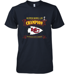 Kansas City Chiefs NFL Pro Line by Fanatics Super Bowl LIV Champions Men's Premium T-Shirt Men's Premium T-Shirt - belovedtshirt
