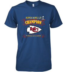 Kansas City Chiefs NFL Pro Line by Fanatics Super Bowl LIV Champions Men's Premium T-Shirt Men's Premium T-Shirt - belovedtshirt