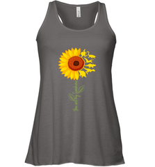 You're My Sunshine Sunflower Dinosaur T Rex Women's Racerback Tank Women's Racerback Tank - belovedtshirt