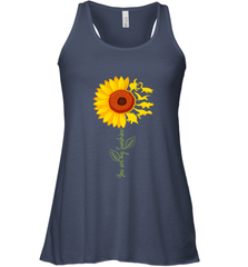 You're My Sunshine Sunflower Dinosaur T Rex Women's Racerback Tank Women's Racerback Tank - belovedtshirt