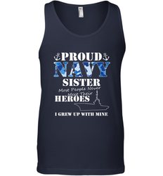 US Military Proud Navy Sister Men or Women Men's Tank Top