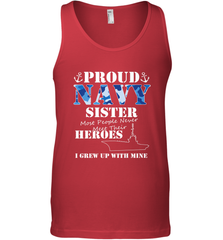 US Military Proud Navy Sister Men or Women Men's Tank Top Men's Tank Top - belovedtshirt