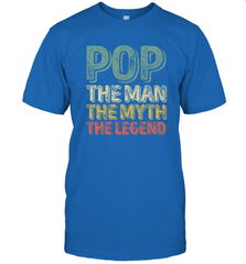 Pop The Man The Myth The Legend Father's Day Men's T-Shirt Men's T-Shirt - belovedtshirt