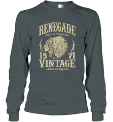 Vintage Made In 1971 T Shirt 47th Birthday Gift Long Sleeve T-Shirt Long Sleeve T-Shirt - belovedtshirt