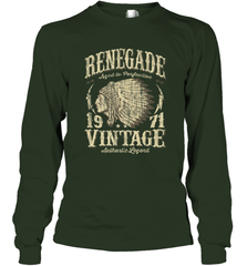 Vintage Made In 1971 T Shirt 47th Birthday Gift Long Sleeve T-Shirt Long Sleeve T-Shirt - belovedtshirt