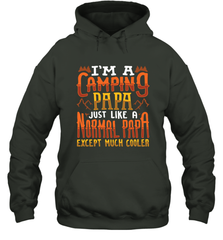 I'm A Camping Papa Camping Dad Gift Hooded Sweatshirt Hooded Sweatshirt - belovedtshirt
