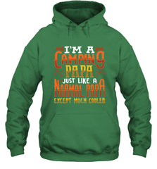 I'm A Camping Papa Camping Dad Gift Hooded Sweatshirt Hooded Sweatshirt - belovedtshirt
