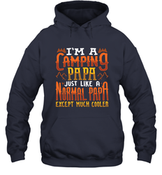I'm A Camping Papa Camping Dad Gift Hooded Sweatshirt