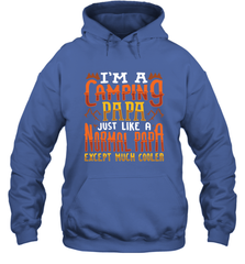 I'm A Camping Papa Camping Dad Gift Hooded Sweatshirt Hooded Sweatshirt - belovedtshirt