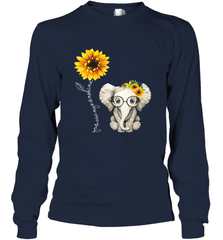 You Are My Sunshine Hippie Sunflower Elephant Gift Friend Long Sleeve T-Shirt Long Sleeve T-Shirt - belovedtshirt