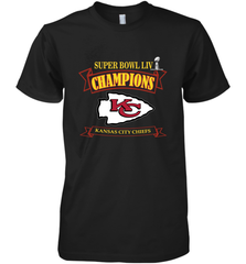 NFL Kansas City Chiefs Pro Line by Fanatics Super Bowl LIV Champions Men's Premium T-Shirt Men's Premium T-Shirt - belovedtshirt