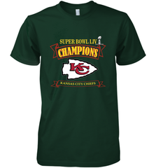 NFL Kansas City Chiefs Pro Line by Fanatics Super Bowl LIV Champions Men's Premium T-Shirt Men's Premium T-Shirt - belovedtshirt