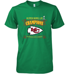 NFL Kansas City Chiefs Pro Line by Fanatics Super Bowl LIV Champions Men's Premium T-Shirt Men's Premium T-Shirt - belovedtshirt