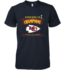 NFL Kansas City Chiefs Pro Line by Fanatics Super Bowl LIV Champions Men's Premium T-Shirt Men's Premium T-Shirt - belovedtshirt