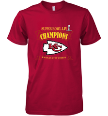 NFL Kansas City Chiefs Pro Line by Fanatics Super Bowl LIV Champions Men's Premium T-Shirt Men's Premium T-Shirt - belovedtshirt