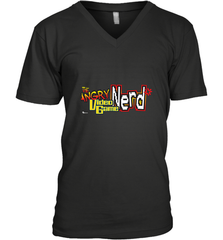 Cinemassacre Angry Video Game Nerd Logo Men's V-Neck Men's V-Neck - belovedtshirt
