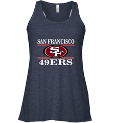 NFL San Francisco 49ers Logo Champion Women's Racerback Tank Women's Racerback Tank - belovedtshirt