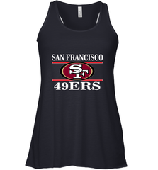 NFL San Francisco 49ers Logo Champion Women's Racerback Tank Women's Racerback Tank - belovedtshirt