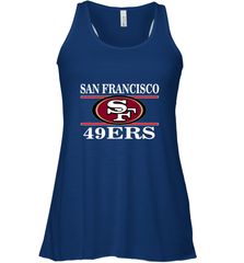 NFL San Francisco 49ers Logo Champion Women's Racerback Tank Women's Racerback Tank - belovedtshirt
