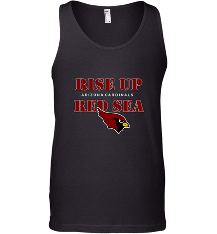 Arizona Cardinals NFL Rise Up Red Sea Men's Tank Top Men's Tank Top / Black / XS Men's Tank Top - belovedtshirt