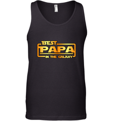 The best Papa in the galaxy Men's Tank Top Men's Tank Top - belovedtshirt