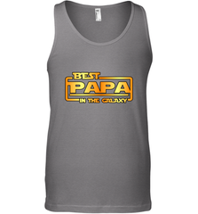 The best Papa in the galaxy Men's Tank Top Men's Tank Top - belovedtshirt