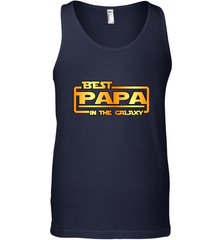 The best Papa in the galaxy Men's Tank Top Men's Tank Top - belovedtshirt